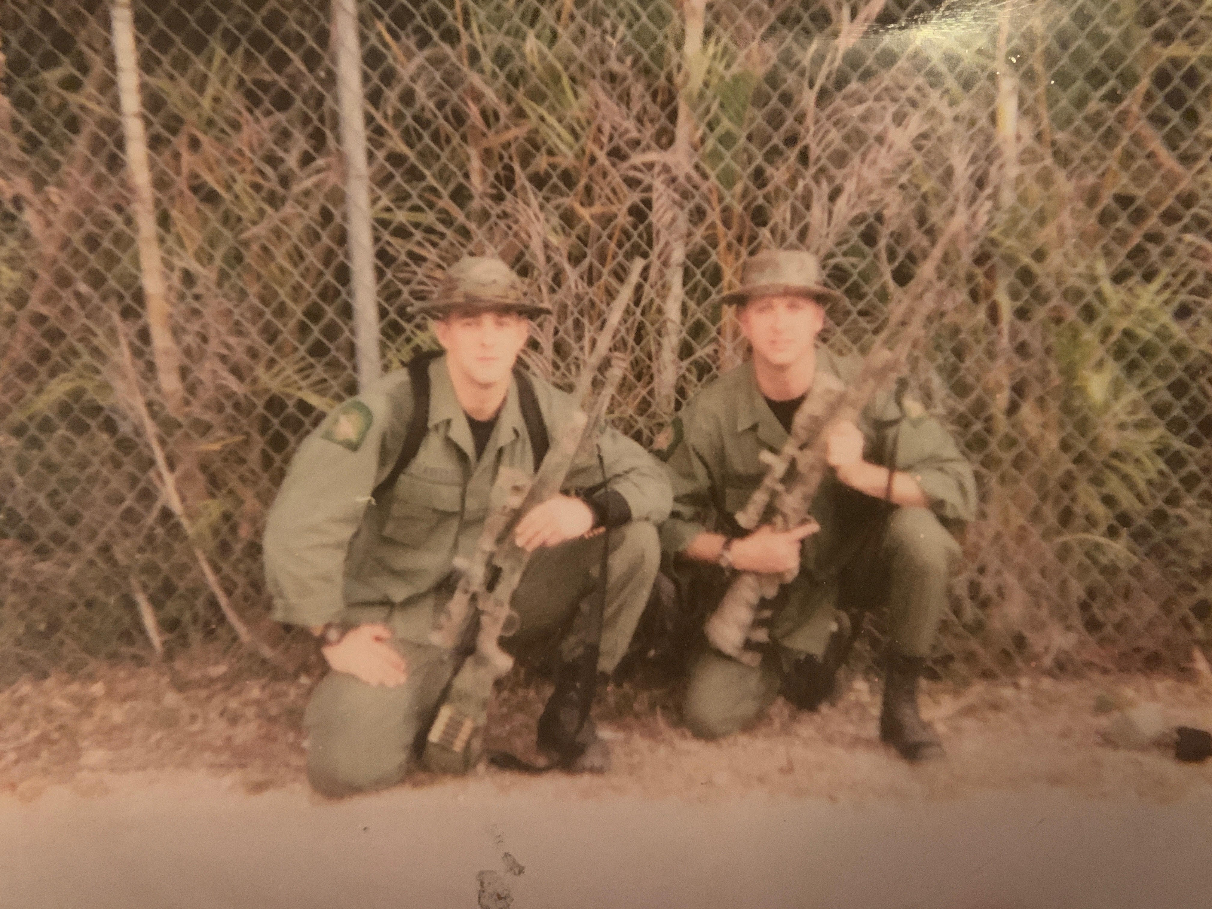Grant LaVelle at a sniper training camp