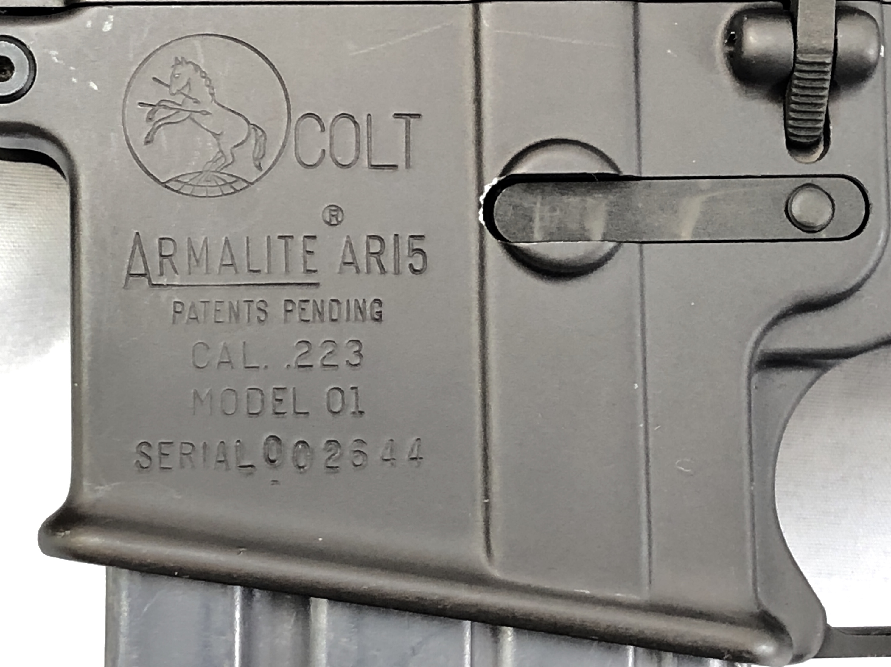 GunSpot Guns for sale Gun Auction Rare Colt Armalite AR15 Model 1