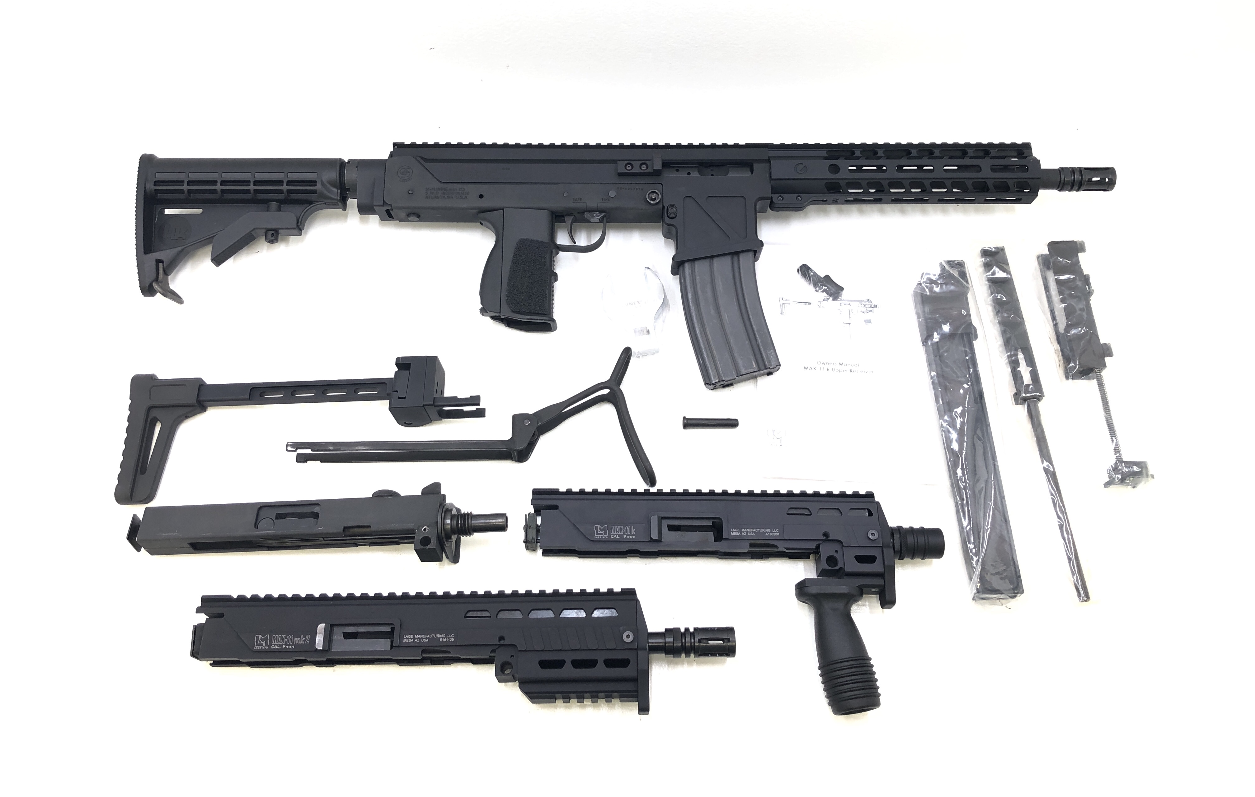 GunSpot Guns for sale Gun Auction SWD Inc. MAC M11 9mm/5.56mm/.22LR