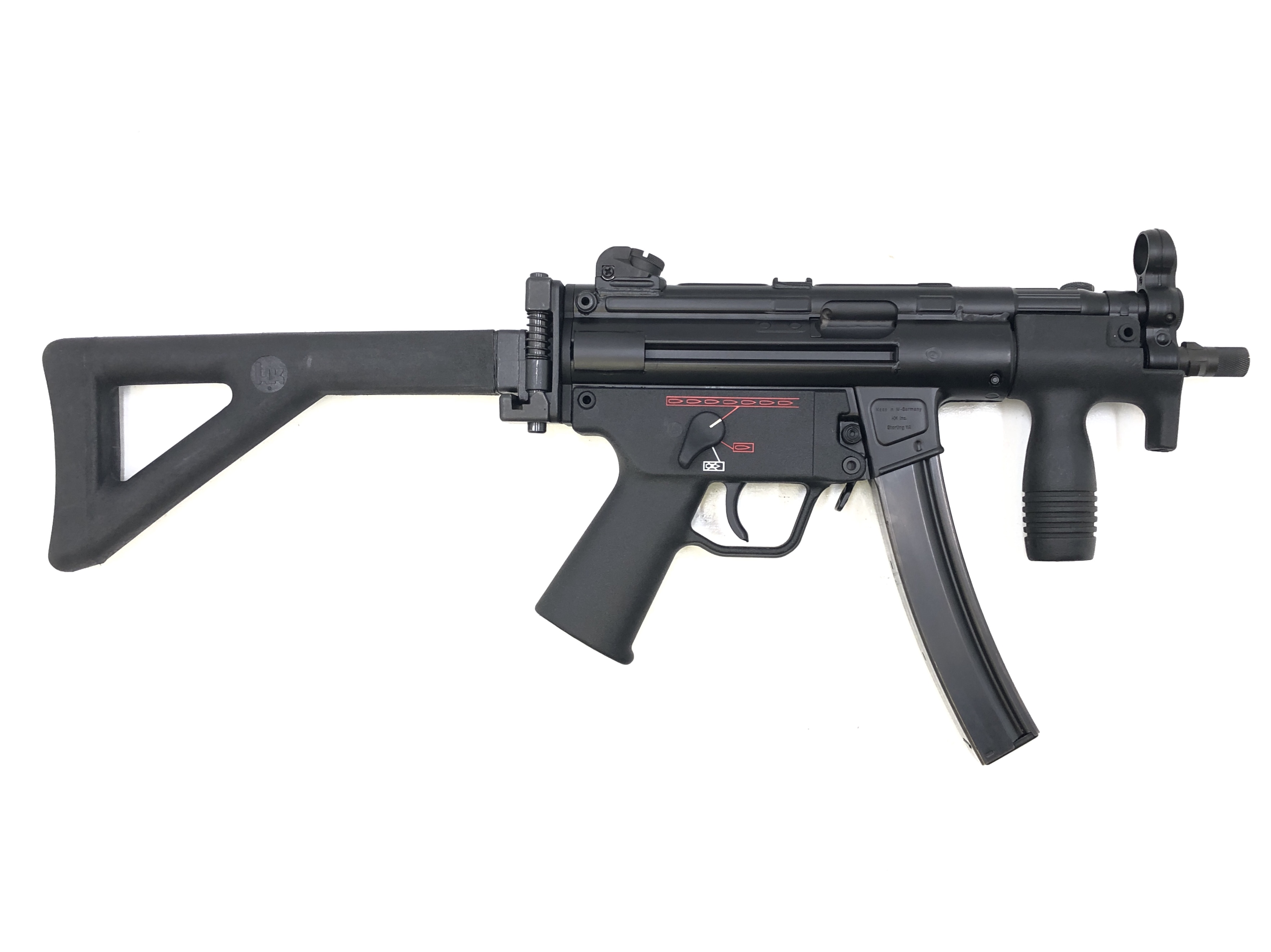 GunSpot Heckler And Koch MP5K N PDW 9mm Transferable Submachine Gun.
