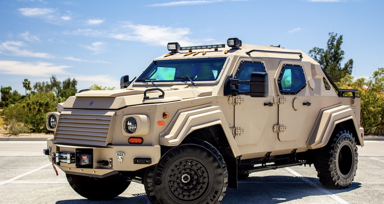 GunSpot Guns for sale | Gun Auction: Terradyne Gurkha RPV Armored Truck