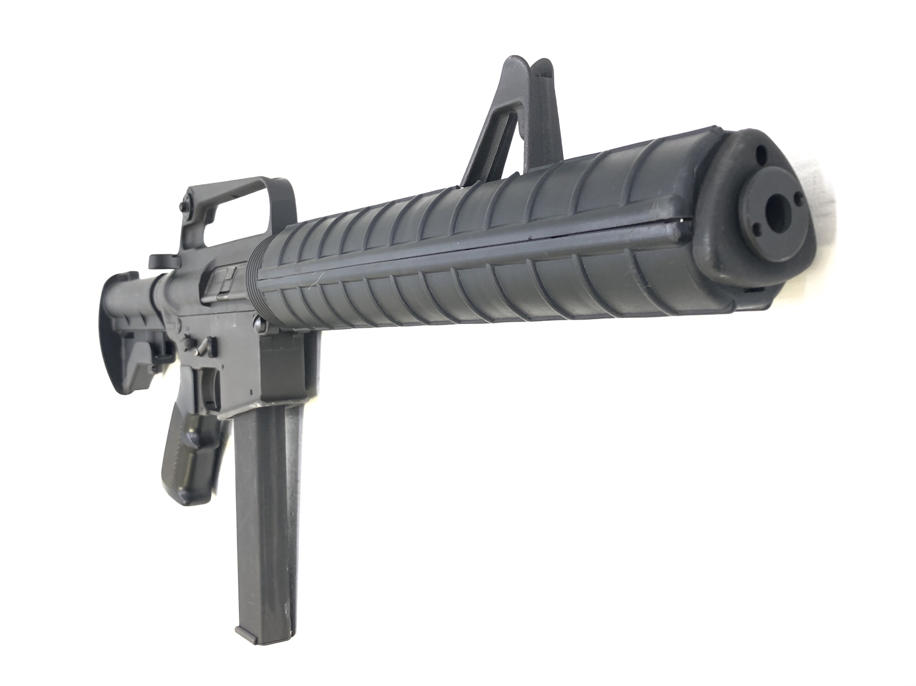 GunSpot Colt AR 15 9mm SMG Integrally Suppressed Transferable Machine Gun.