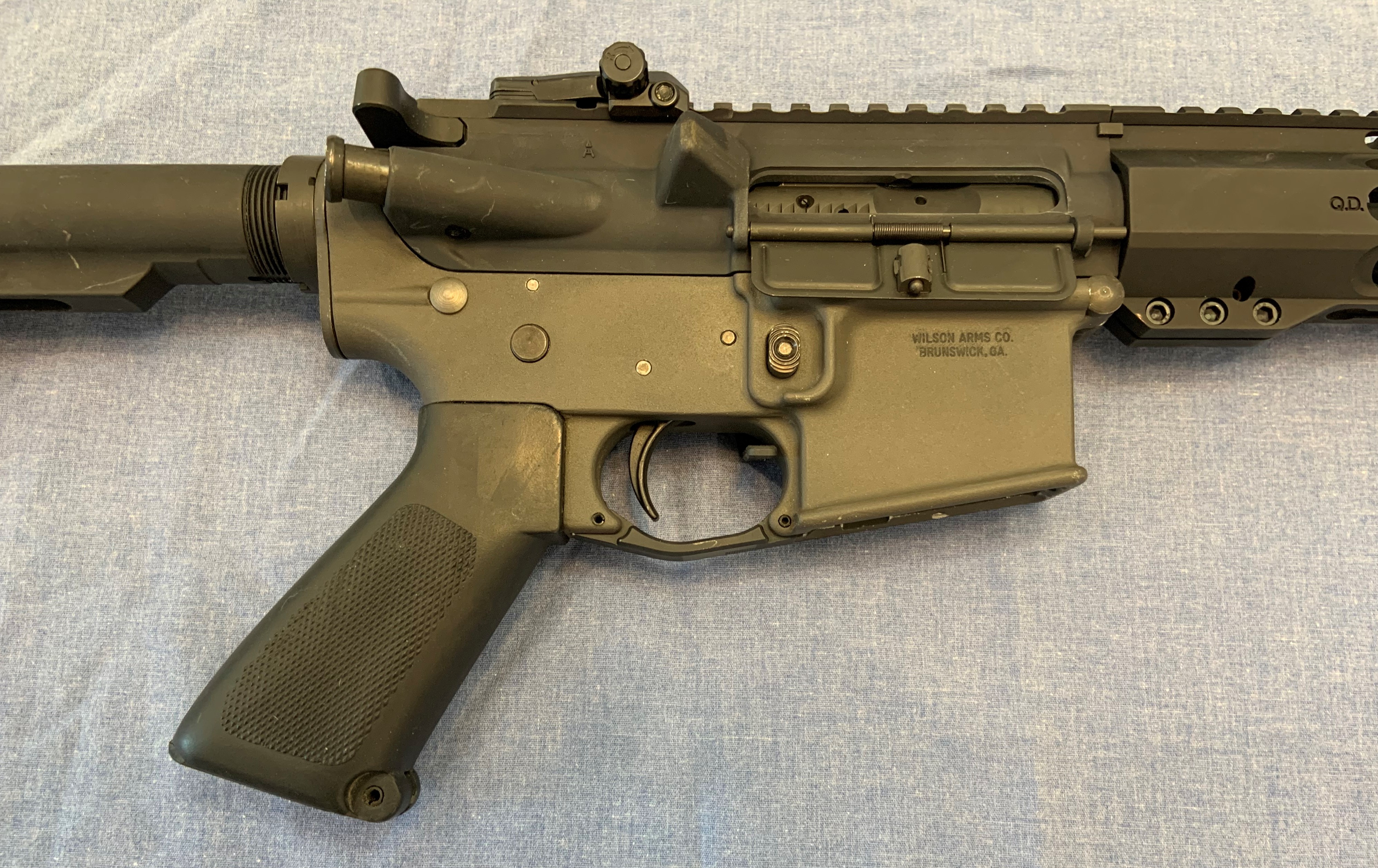 GunSpot Guns for sale | Gun Auction: Wilson Arms AR-15/M-16 with rare 4 ...