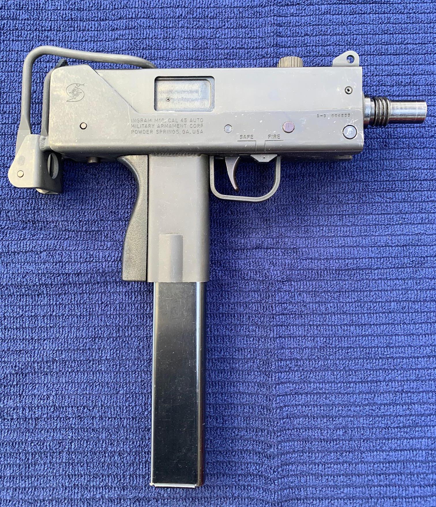 GunSpot Guns for sale | Gun Auction: MAC 10 45ACP ORIGINAL INGRAM ...