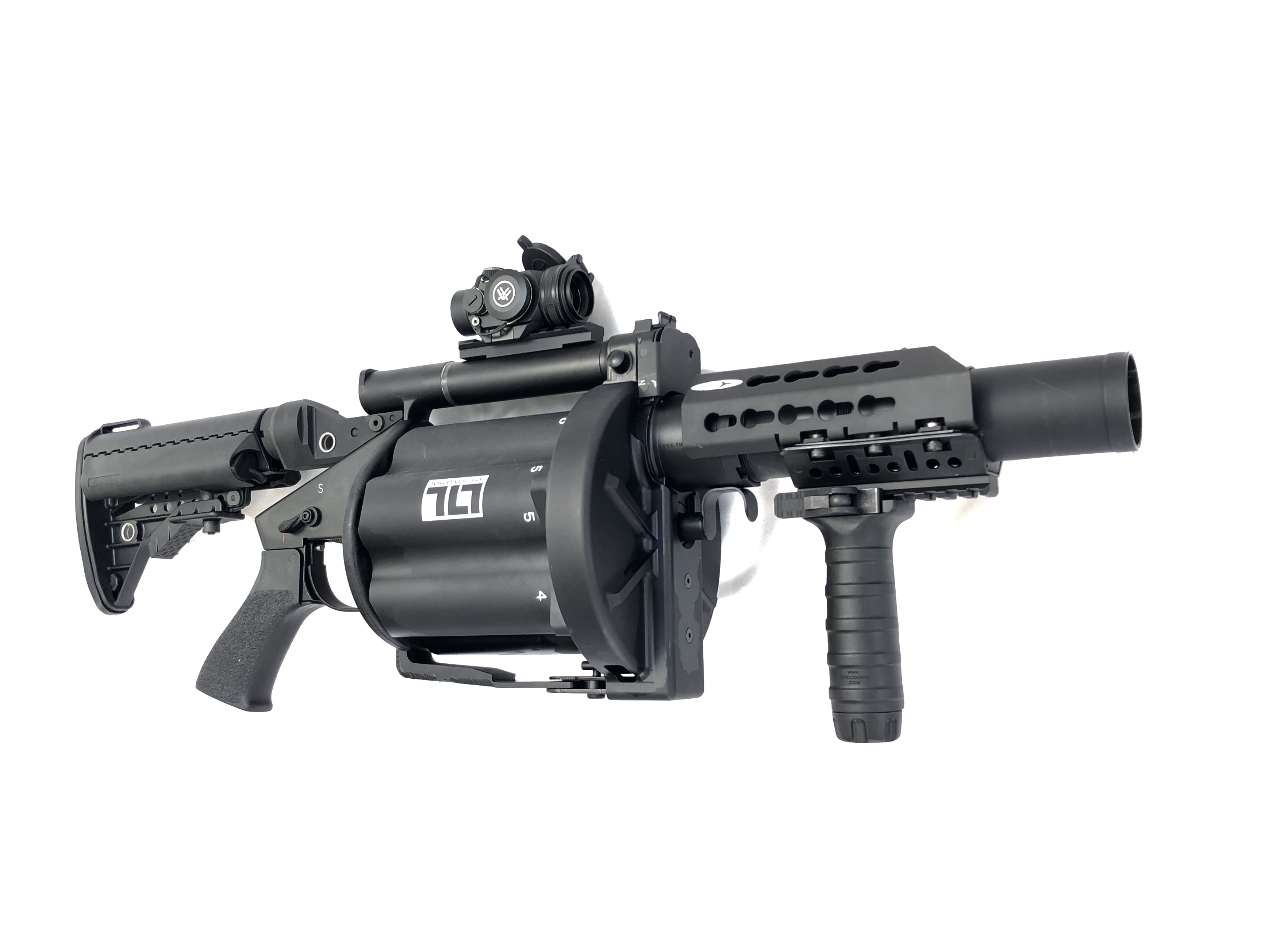 ICS MGL Full Size Airsoft Revolver Grenade Launcher (Color: Black), Airsoft  Guns, Grenade Launchers -  Airsoft Superstore