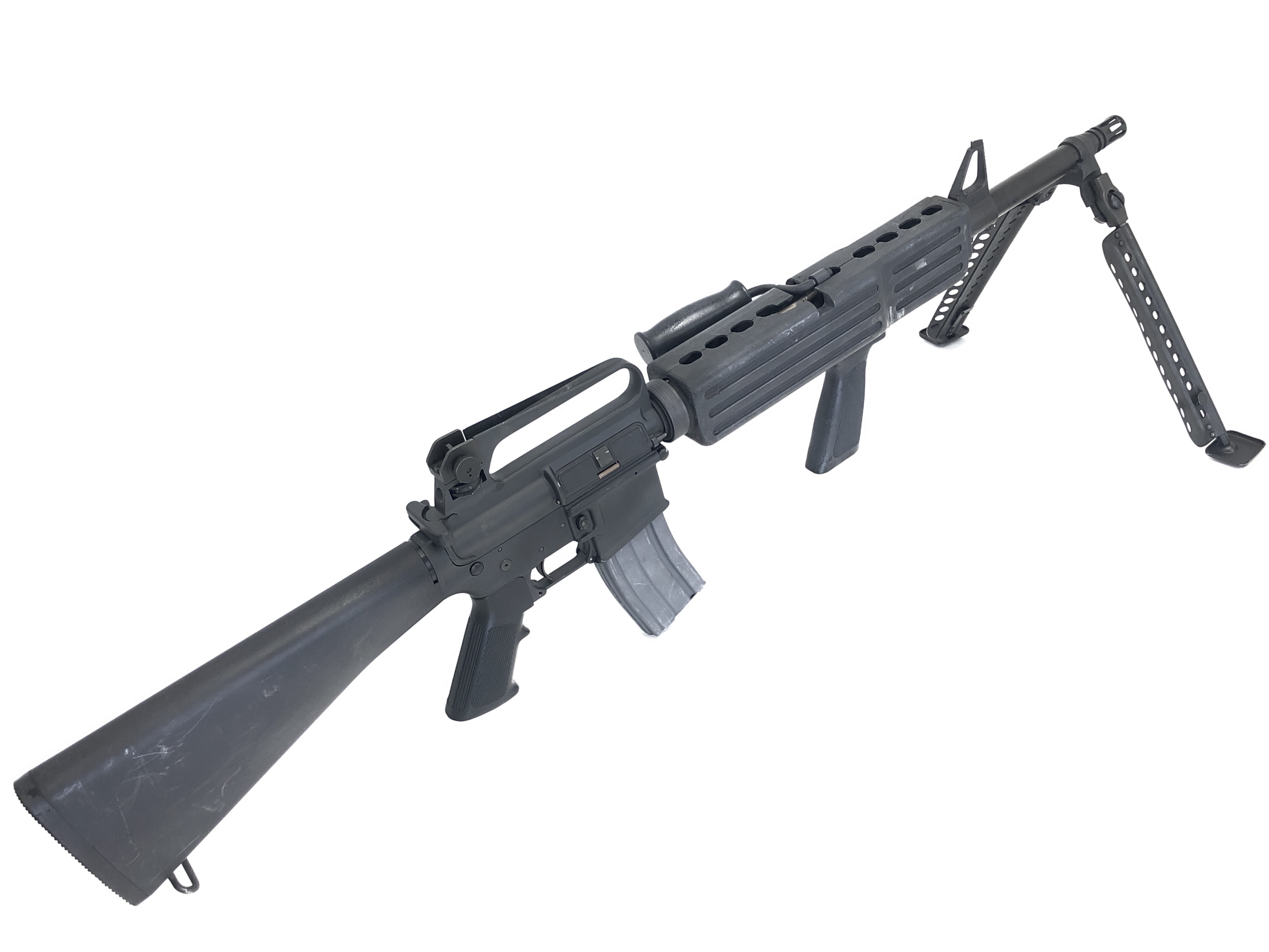 GunSpot Guns for sale | Gun Auction: Rare Early Colt M16 LMG Factory ...